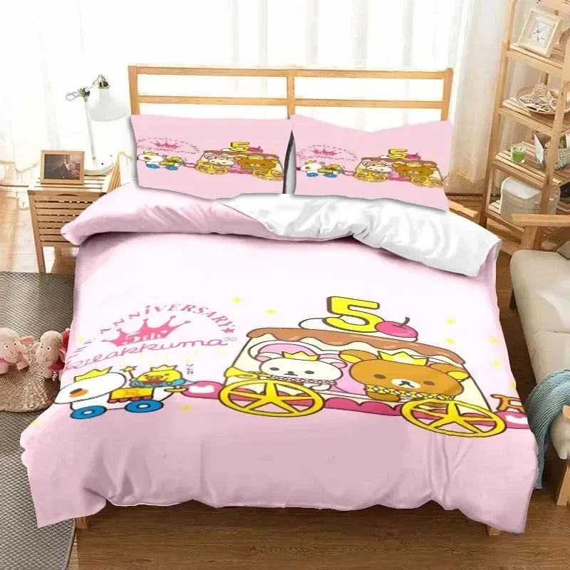 Rilakkuma Bear Duvet Set