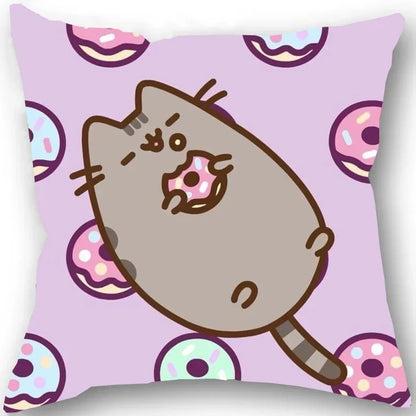 Kawaii Chubby Cat  Pillowcase