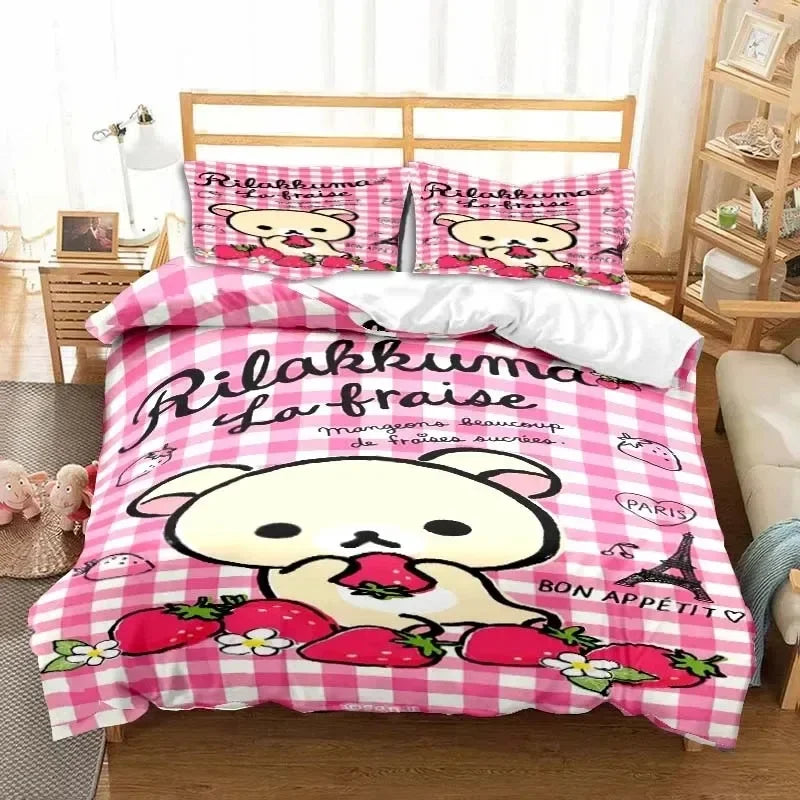 Rilakkuma Bear Duvet Set