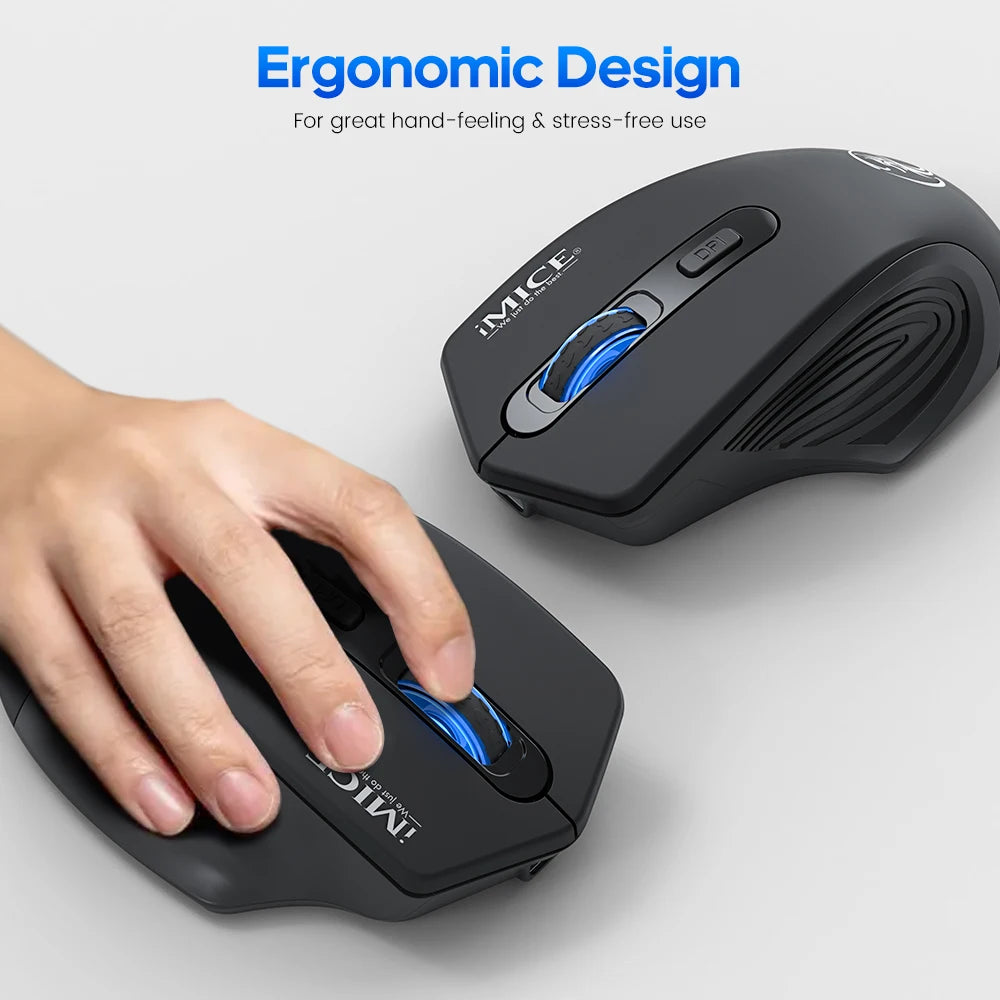 Silent Rechargeable Wireless Mouse