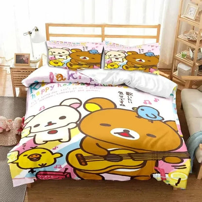 Rilakkuma Bear Duvet Set