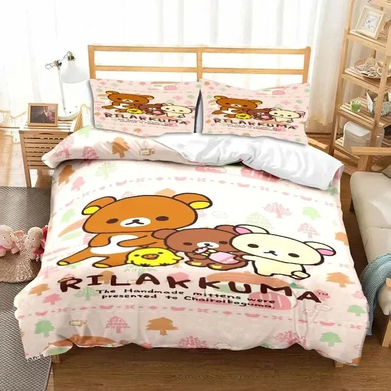 Rilakkuma Bear Duvet Set