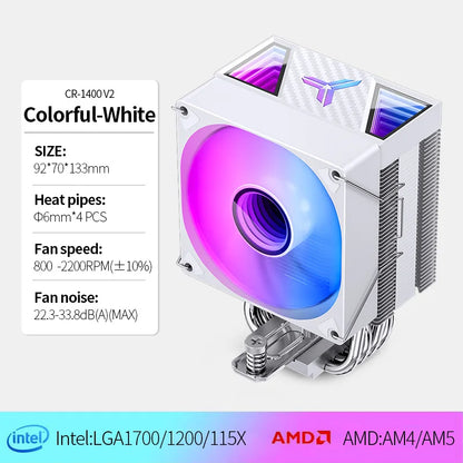 Jonsbo CR 1400 V2 CPU Cooler ARGB Quiet Fan
