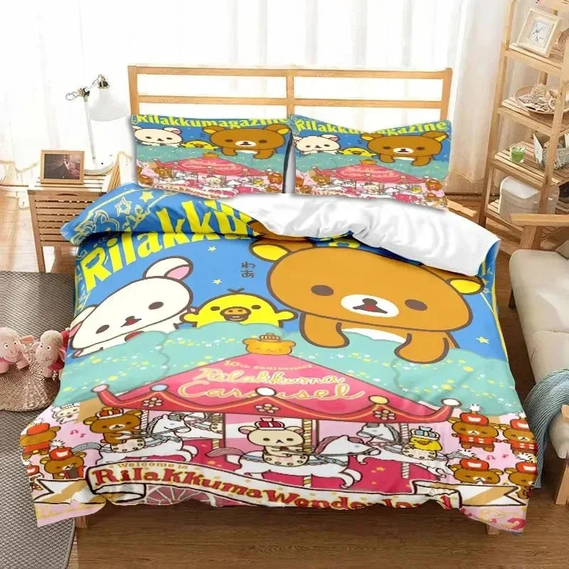 Rilakkuma Bear Duvet Set