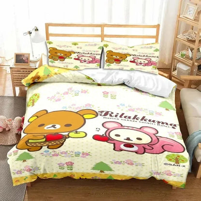 Rilakkuma Bear Duvet Set