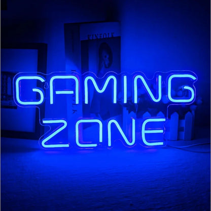 Gaming Zone Neon LED Sign