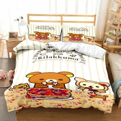 Rilakkuma Bear Duvet Set