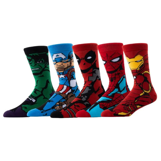 Spider Man Marvel Men Socks