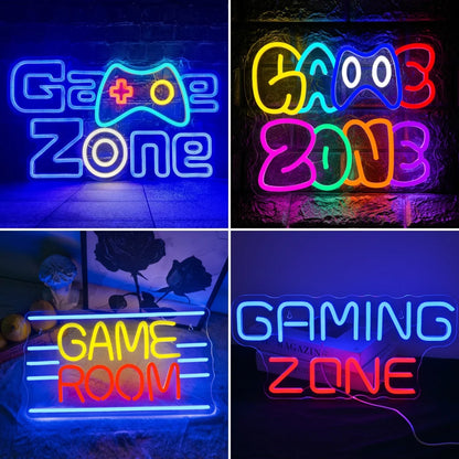 Gaming Zone Neon LED Sign