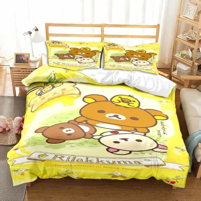 Rilakkuma Bear Duvet Set