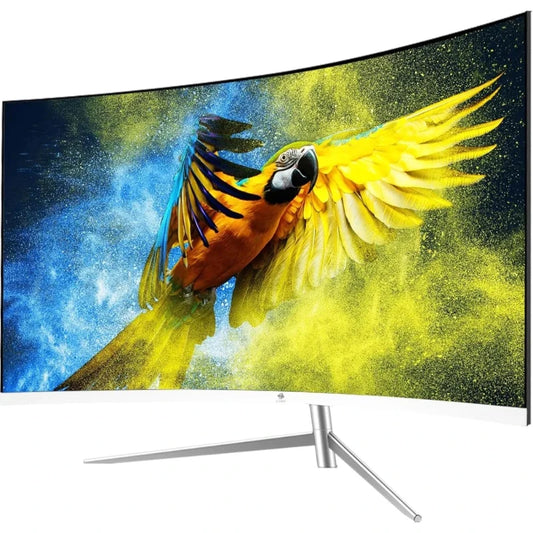 27-inch Curved Gaming Monitor, Full HD 1080P 1920x1080 LED Backlight Monitor, with 75Hz Refresh Rate and Eye-Care Technology